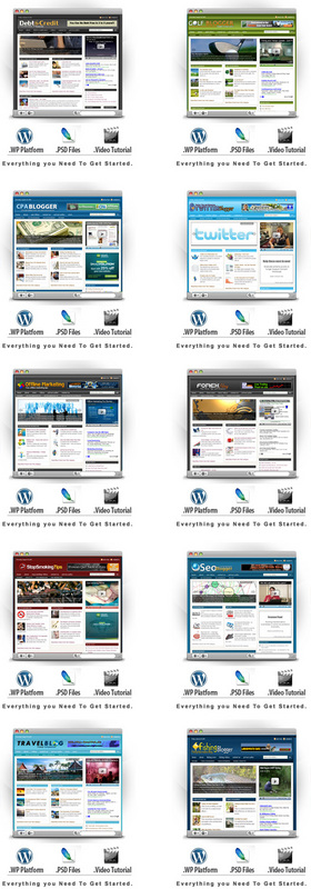 Product picture 10 Niche Blogs for WordPress